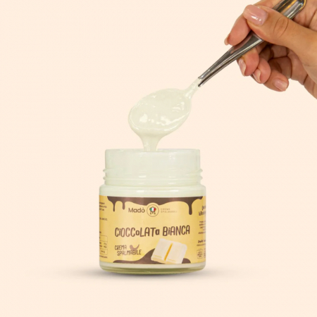 Crema tartinabila cu Ciocolata Alba, 350 g, Madò [1]