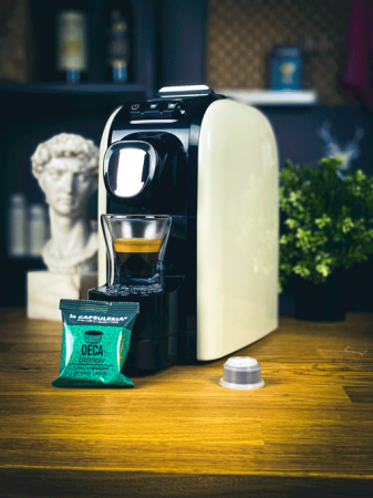 Cafea Deca Intenso, 10 capsule compatibile Capsuleria [2]