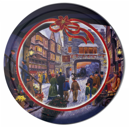 Fursecuri daneze cu unt, in cutie metalica de craciun, Danesita, 454 g [0]