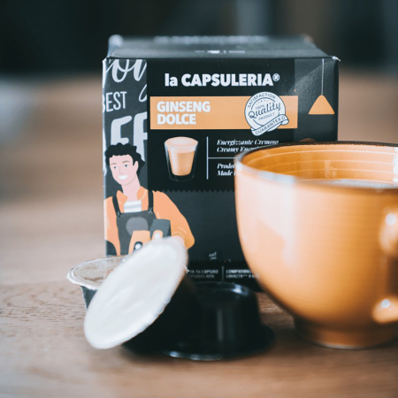 Capsule Cafea Ginseng Dulce compatibile cu Lavazza a Modo Mio - La Capsuleria [2]