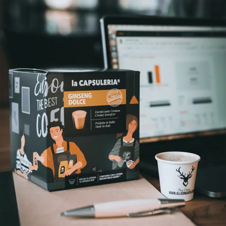 Ginseng Dulce, 96 capsule compatibile Dolce Gusto - Capsuleria [3]