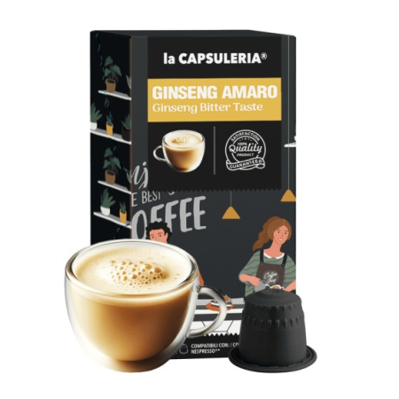 Capsule Cafea Ginseng fara Zahar compatibile cu Nespresso - La Capsuleria [8]