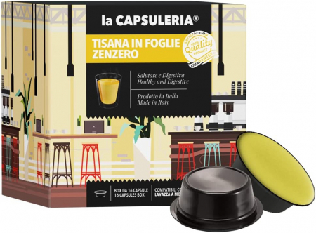 Kit degustare cafea cu arome si ceai, 112 capsule compatibile Lavazza a Modo Mio, La Capsuleria [1]