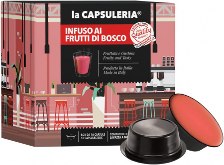 Kit degustare cafea cu arome si ceai, 112 capsule compatibile Lavazza a Modo Mio, La Capsuleria [3]
