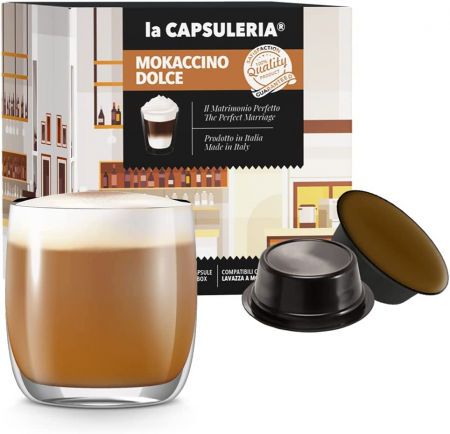 Kit degustare cafea cu arome si ceai, 112 capsule compatibile Lavazza a Modo Mio, La Capsuleria [6]