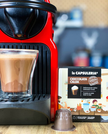 Kit degustare ciocolata calda, 20 de capsule compatibile Nespresso, La Capsuleria [5]