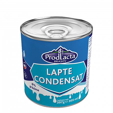 Lapte & Lapte condensat - Lapte Condensat 8%, 397 g, Prodlacta