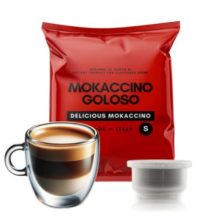 Cafea cu arome - Capsule Cafea Mokaccino compatibile cu La Capsuleria - La Capsuleria