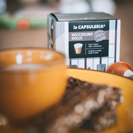 Nocciolino Crema de Alune, 10 capsule compatibile Nespresso - Capsuleria [3]
