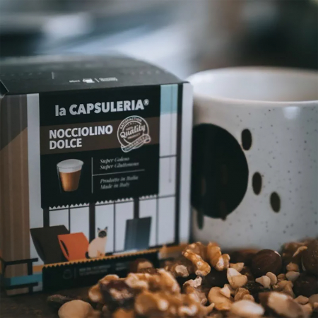 Nocciolino Crema de Alune, 10 capsule compatibile Nespresso - Capsuleria [7]