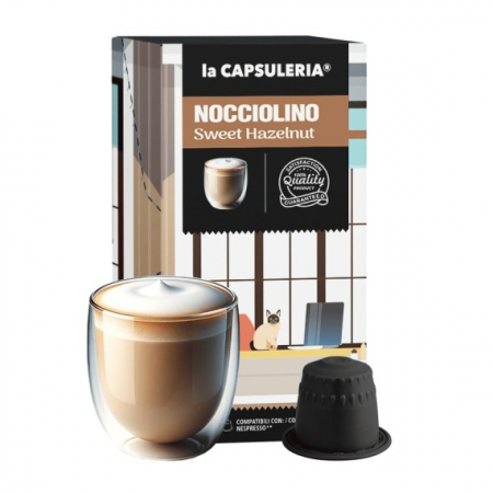 Nespresso®* - Nocciolino Crema de Alune, 10 capsule compatibile Nespresso - Capsuleria