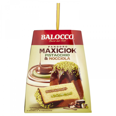 Pandoro Maxiciok cu fistic si alune de padure, Balocco, 800 g [3]