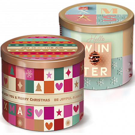 Produse de Craciun - Pandoro traditional, Balocco in cutie metalica cadou, 750 g