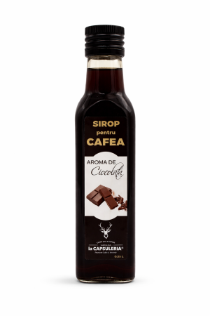 Produse Gourmet - Sirop pentru Cafea, Ciocolata, La Capsuleria, 250 ml