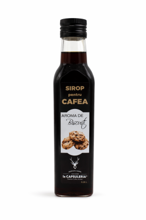 Produse Gourmet - Sirop pentru Cafea, Cookies, La Capsuleria, 250 ml