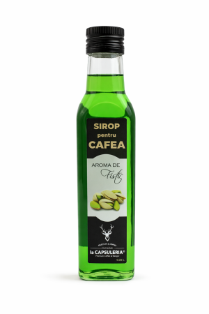 Produse Gourmet - Sirop pentru Cafea, Fistic, La Capsuleria, 250 ml