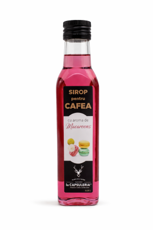 Produse Gourmet - Sirop pentru Cafea, Macaroons, La Capsuleria, 250 ml