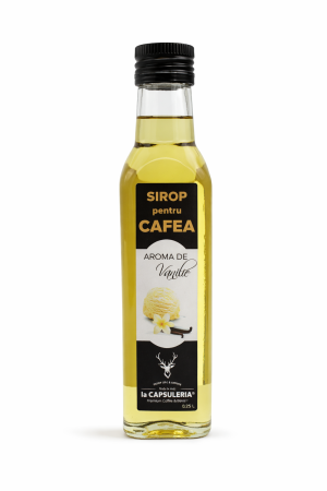 Produse Gourmet - Sirop pentru Cafea, Vanilie, La Capsuleria, 250 ml