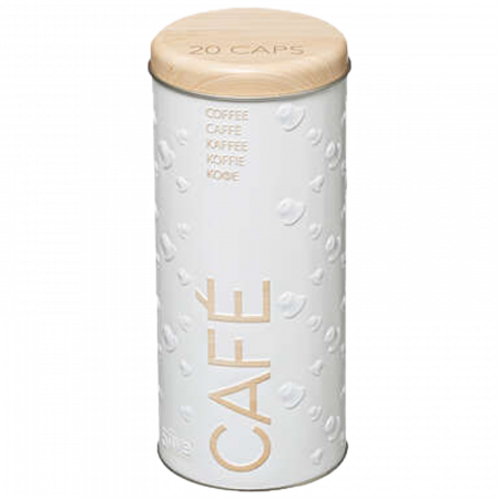 Suport pentru capsule universal in forma de cutie, alb [0]