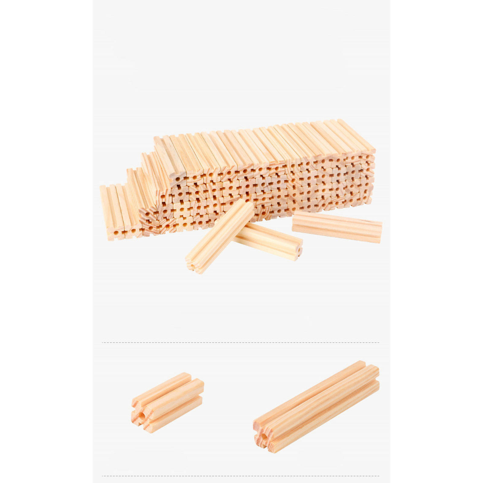 Set de constructie din lemn  Micul Arhitect -Arhitectura pentru copii [8]