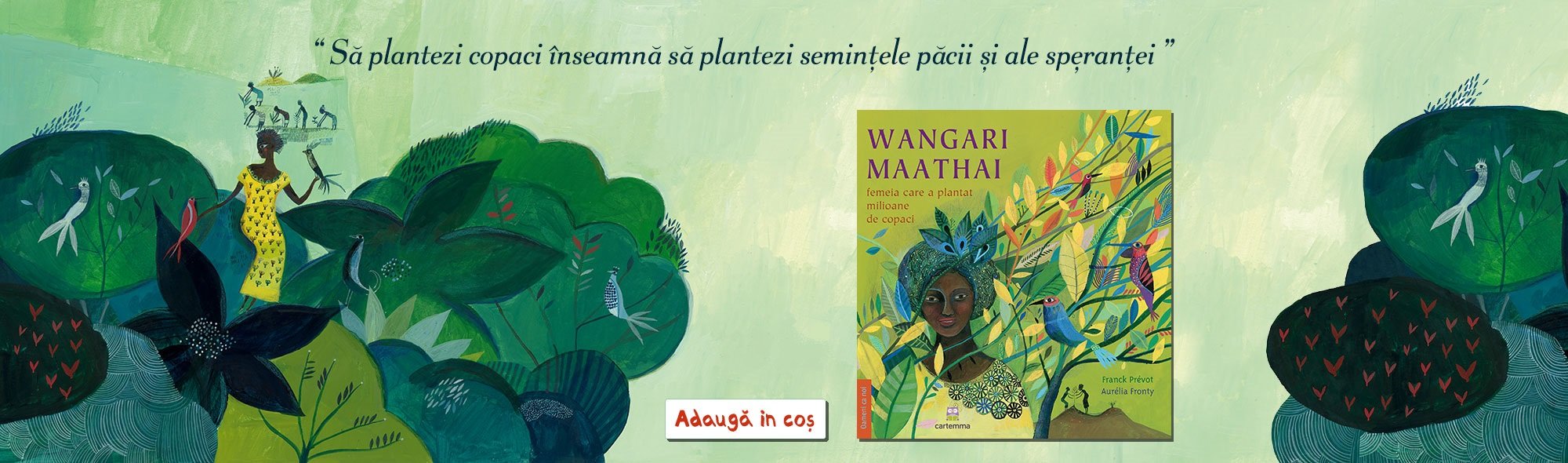 Wangari Maathai femeia care a plantat milioane de copaci
