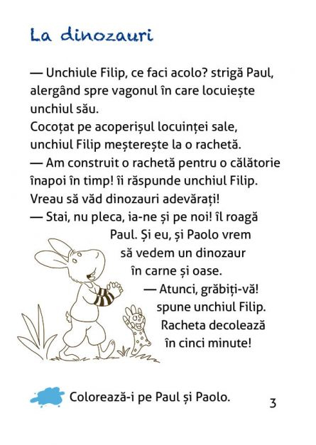 Aventurile extraordinare ale iepurasului Paul - Dinozaurii [3]