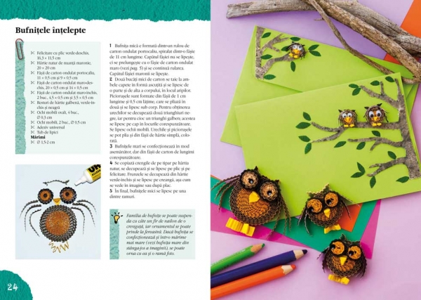 Figurine din carton ondulat - Idei Creative Nr. 111 [2]