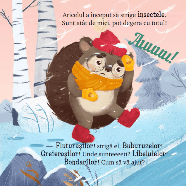 Aricelul întâmpină primăvara / Aricelul și geroasa iarnă [8]