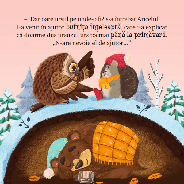 Aricelul întâmpină primăvara / Aricelul și geroasa iarnă [9]