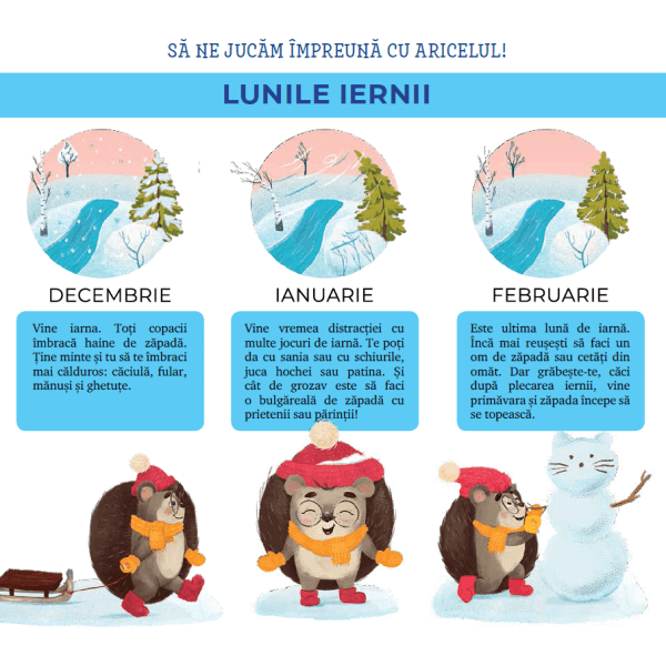 Aricelul întâmpină primăvara / Aricelul și geroasa iarnă [10]