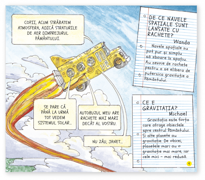 Autobuzul magic. Rataciti in sistemul solar [4]