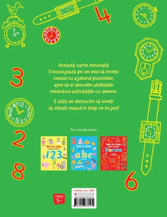 Invat sa scriu punct cu punct. Ceasul [2]