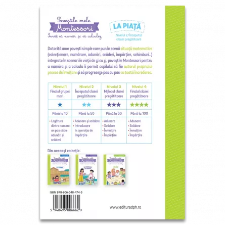 La piata.Invat sa numar si sa calculez Povestile mele Montessori [7]