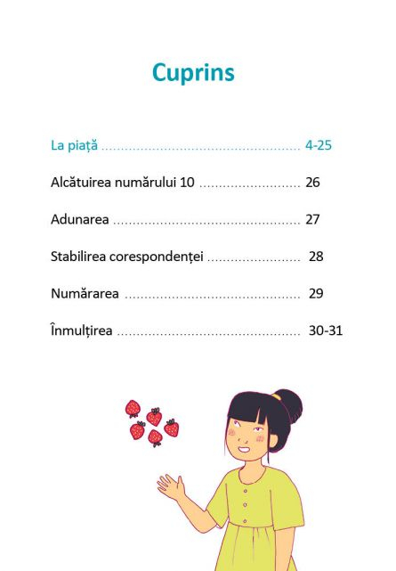 La piata.Invat sa numar si sa calculez Povestile mele Montessori [2]
