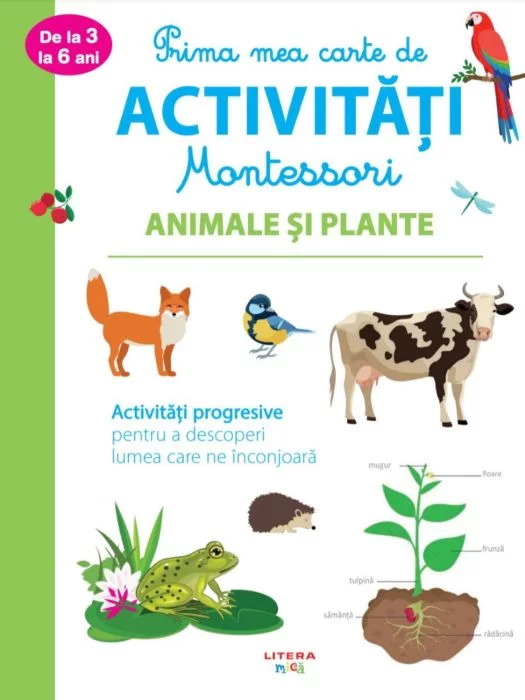 Prima mea carte de activitati Montessori. Animale și plante [1]