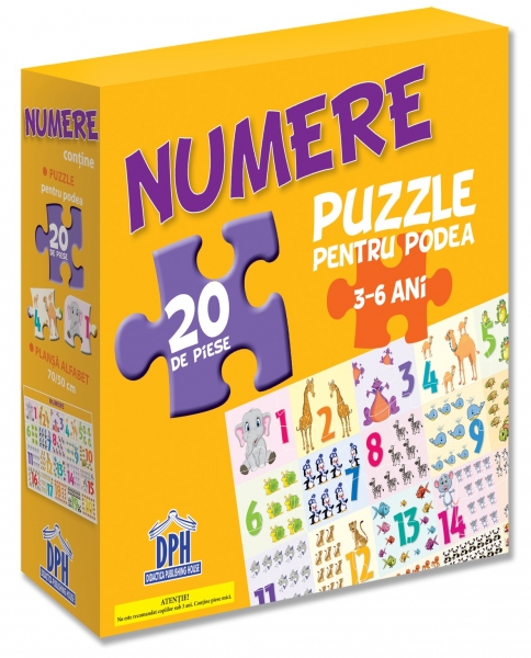 Puzzle pentru podea - Numere [1]