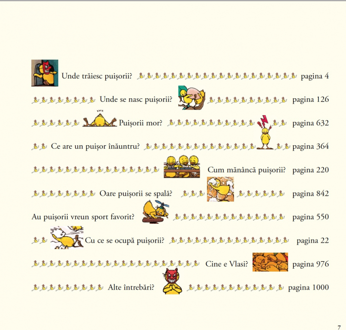 O mie de secrete despre puisori [2]