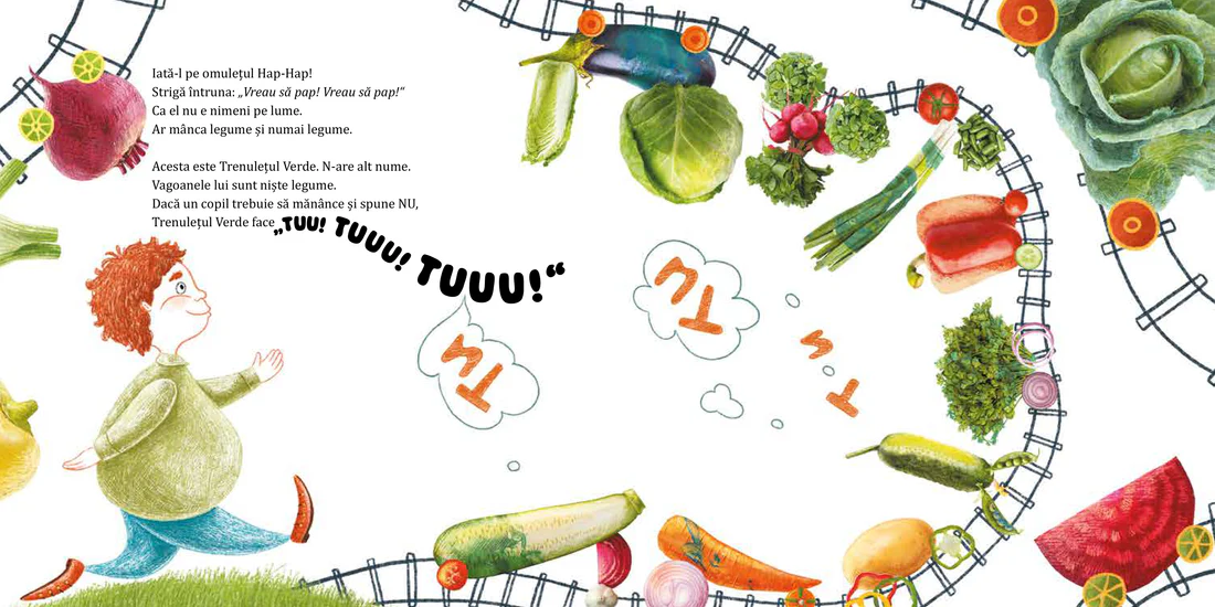 Omuletul Hap-hap si trenuletul legumelor [2]