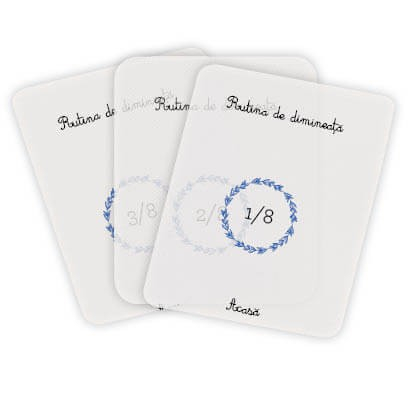 Retro flashcarduri - Rutine Montessori pentru fetite [2]