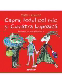 Povești - Capra, iedul cel mic si Cumatra Lupoaica