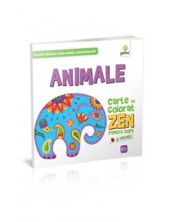 Hobby si craft - Animale. Carte de colorat ZEN