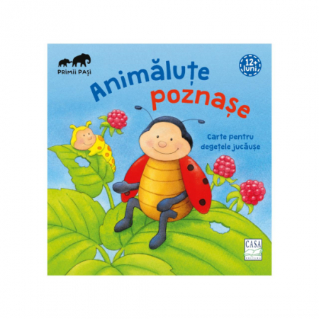 Editura Casa - Animăluțe poznașe - Carte pentru degețele jucăușe