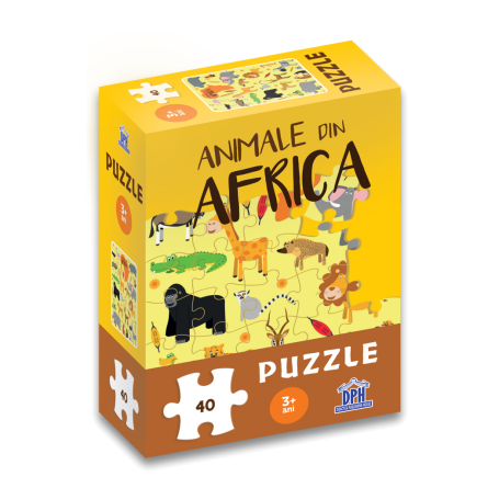 Animale din Africa: Puzzle [0]
