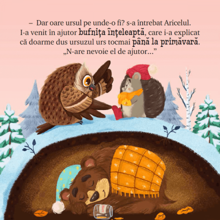 Aricelul întâmpină primăvara / Aricelul și geroasa iarnă [8]
