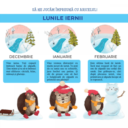 Aricelul întâmpină primăvara / Aricelul și geroasa iarnă [9]