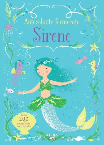 Cărți - Autocolante fermecate. Sirene