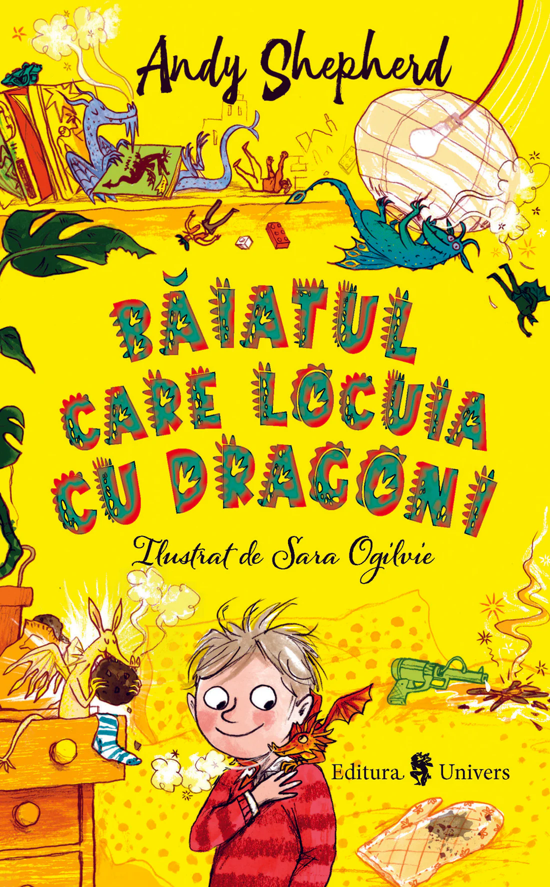 Editura Univers - Baiatul care locuia cu dragoni