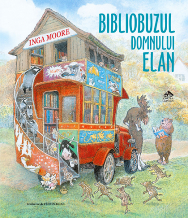 Cărți - Bibliobuzul domnului Elan
