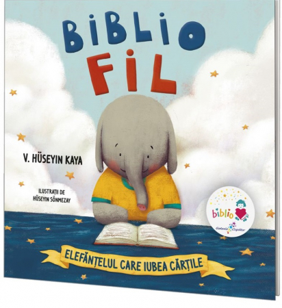 2-5 ani - Bibliofil Elefantelul care iubea cartile
