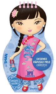 Activități - Desenez păpușile mele - Chinezești